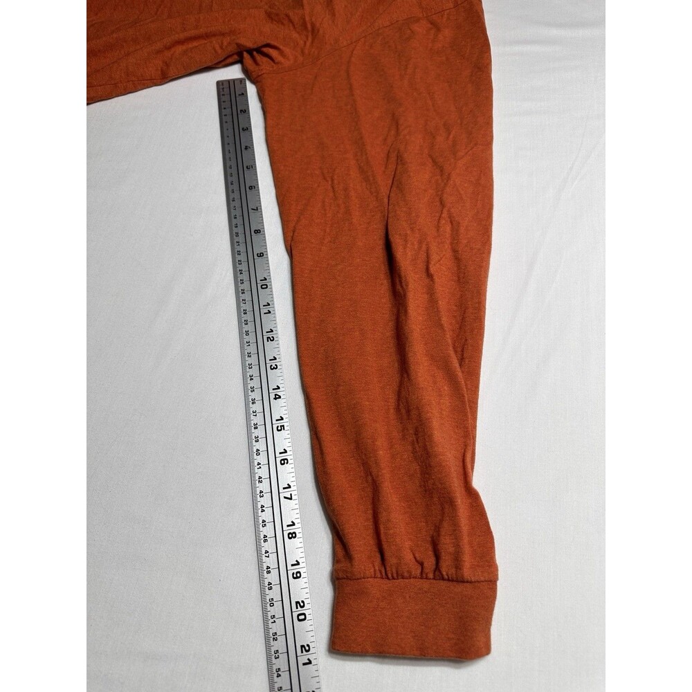 Turtleson Sunday Golf Polo Shirt Mens XXL 2XL Orange Performance Preppy Casual - Picture 6 of 9